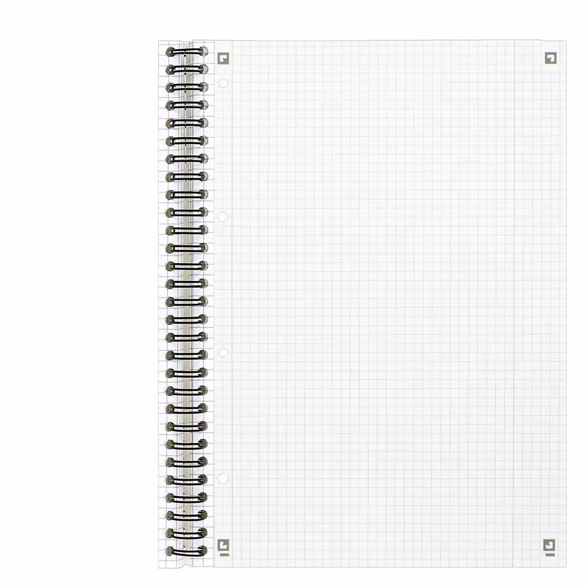 Oxford Collegeblock Lineatur 28 kariert mit Doppelrand 80 Blatt 90 g/m² DIN A4