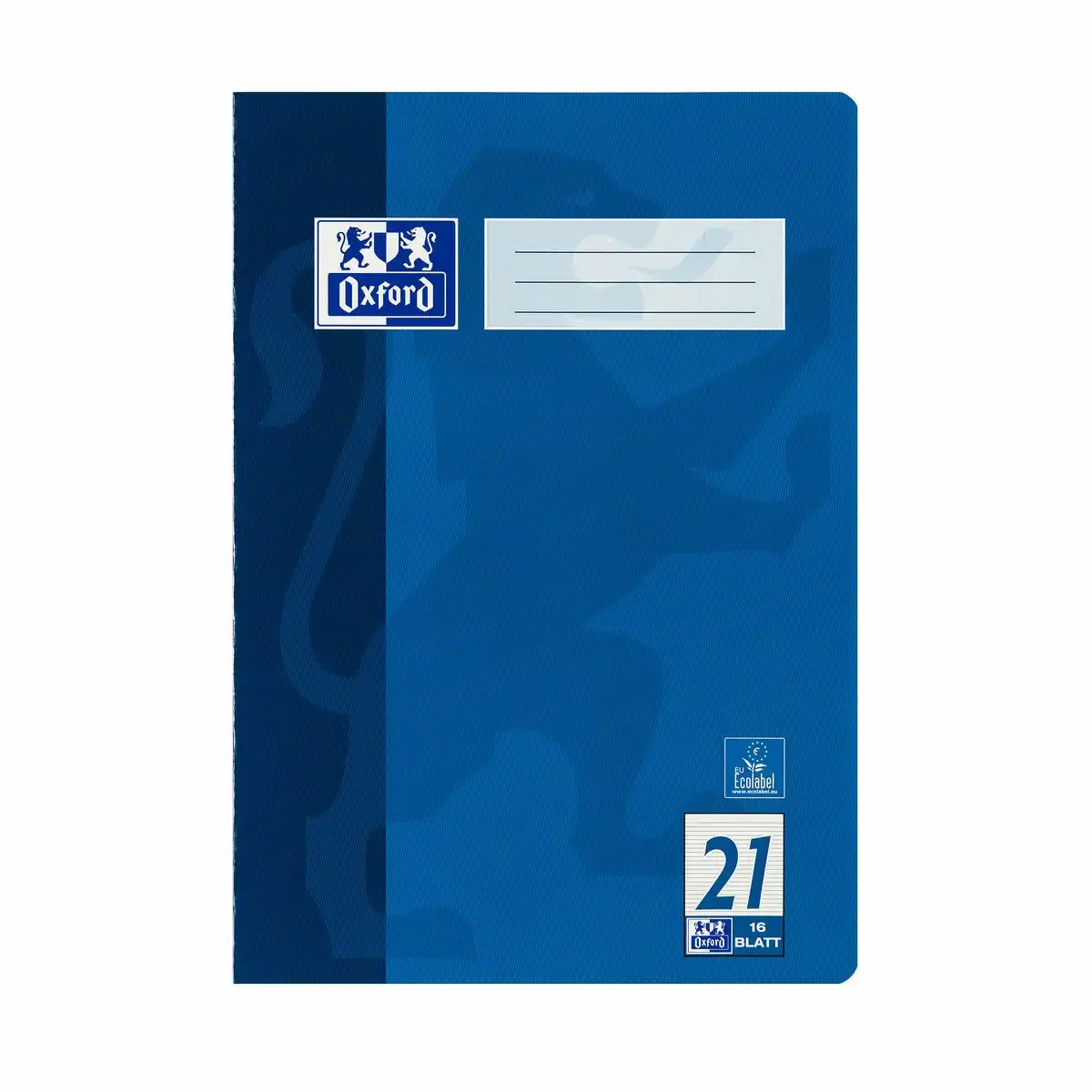 Oxford Schulheft Lineatur 21 liniert 16 Blatt DIN A4