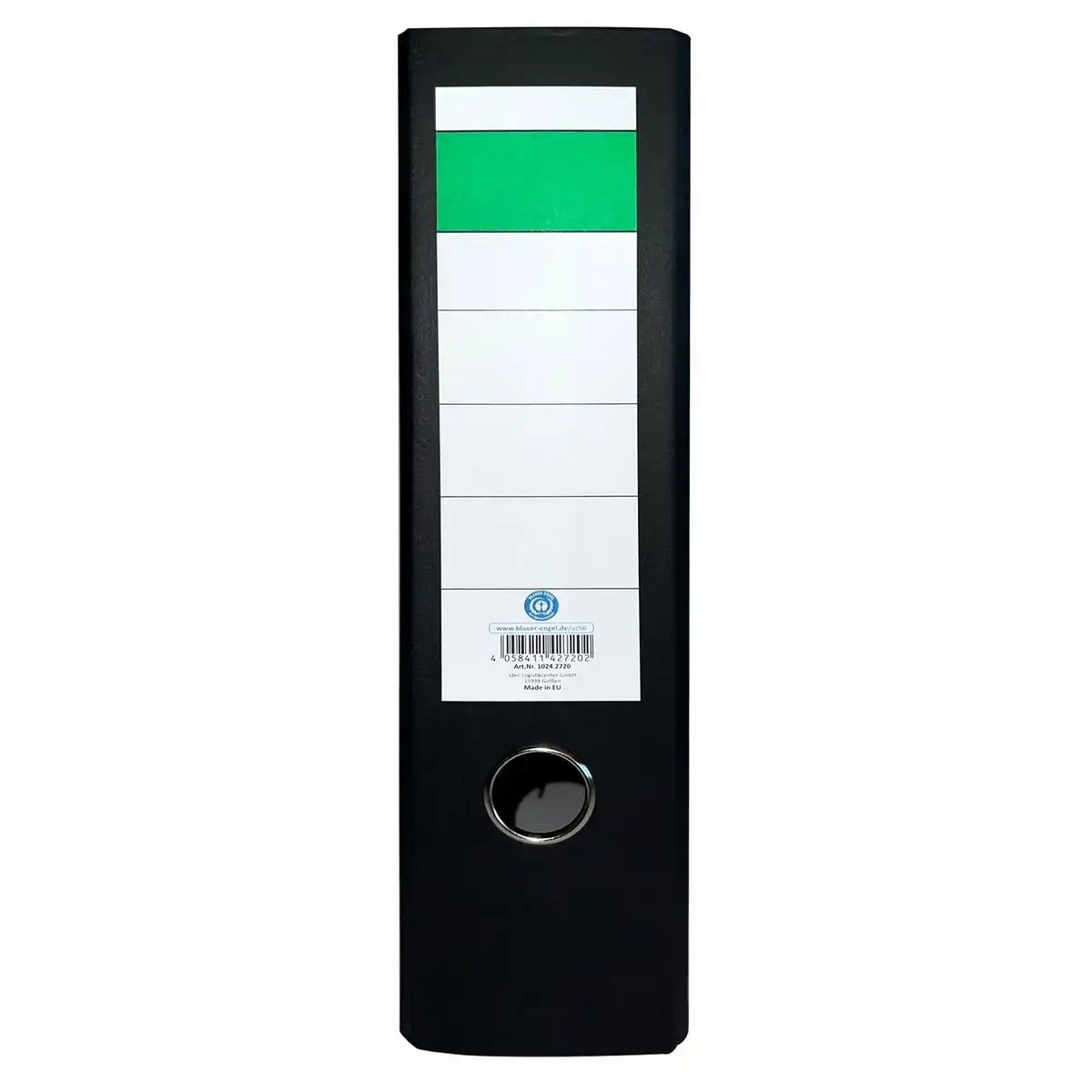 Ordner Wolkenmarmor schwarz DIN A4 Rückenbreite 8cm