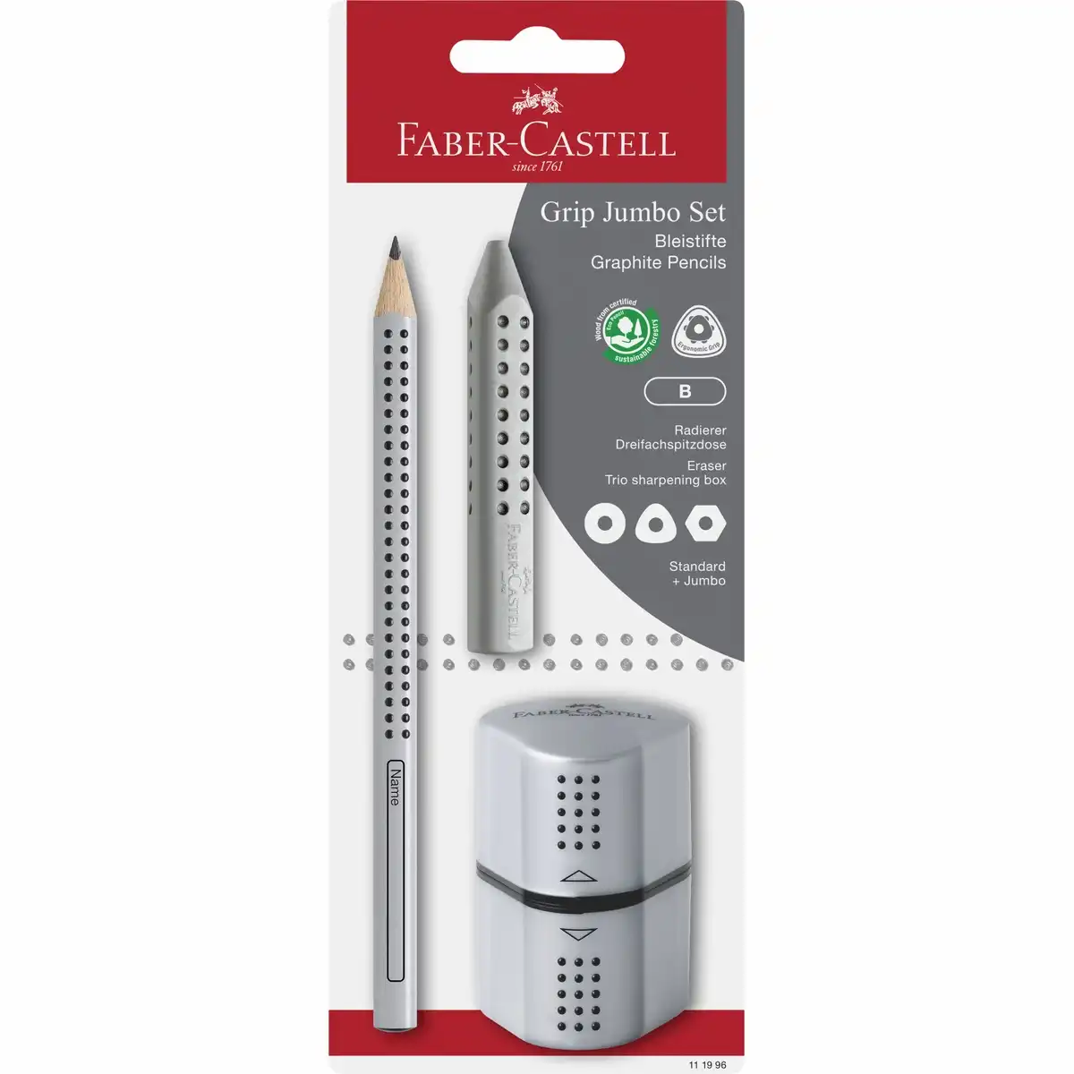 FABER-CASTELL Schreib Set Grip Jumbo Set