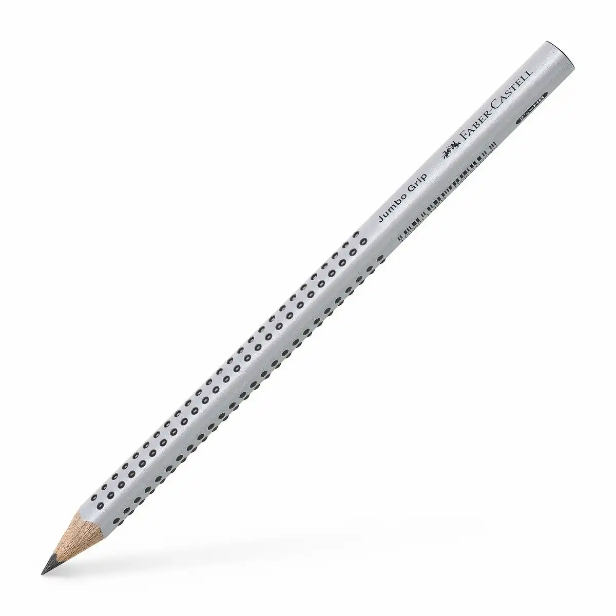 FABER-CASTELL Bleistift Jumbo Grip HB grau