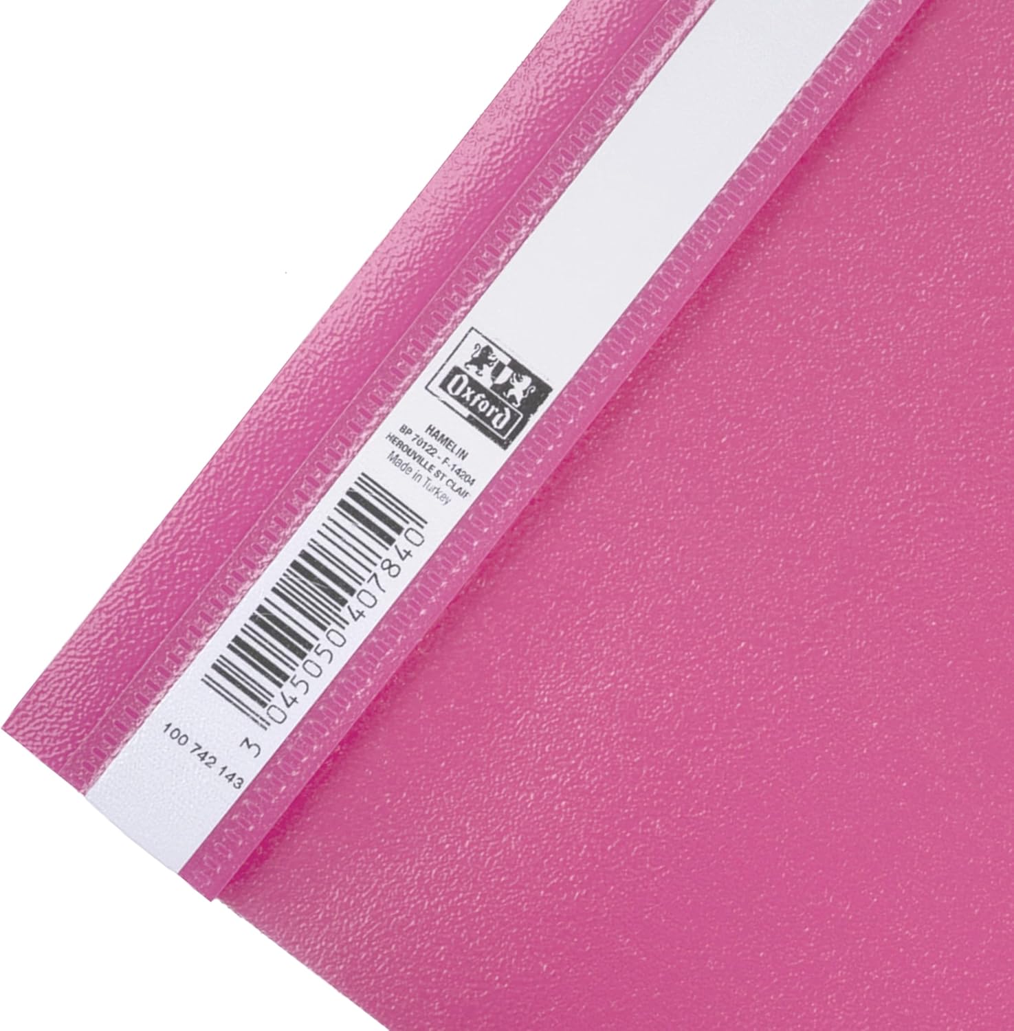 Oxford Schnellhefter PP, Rosa, A4