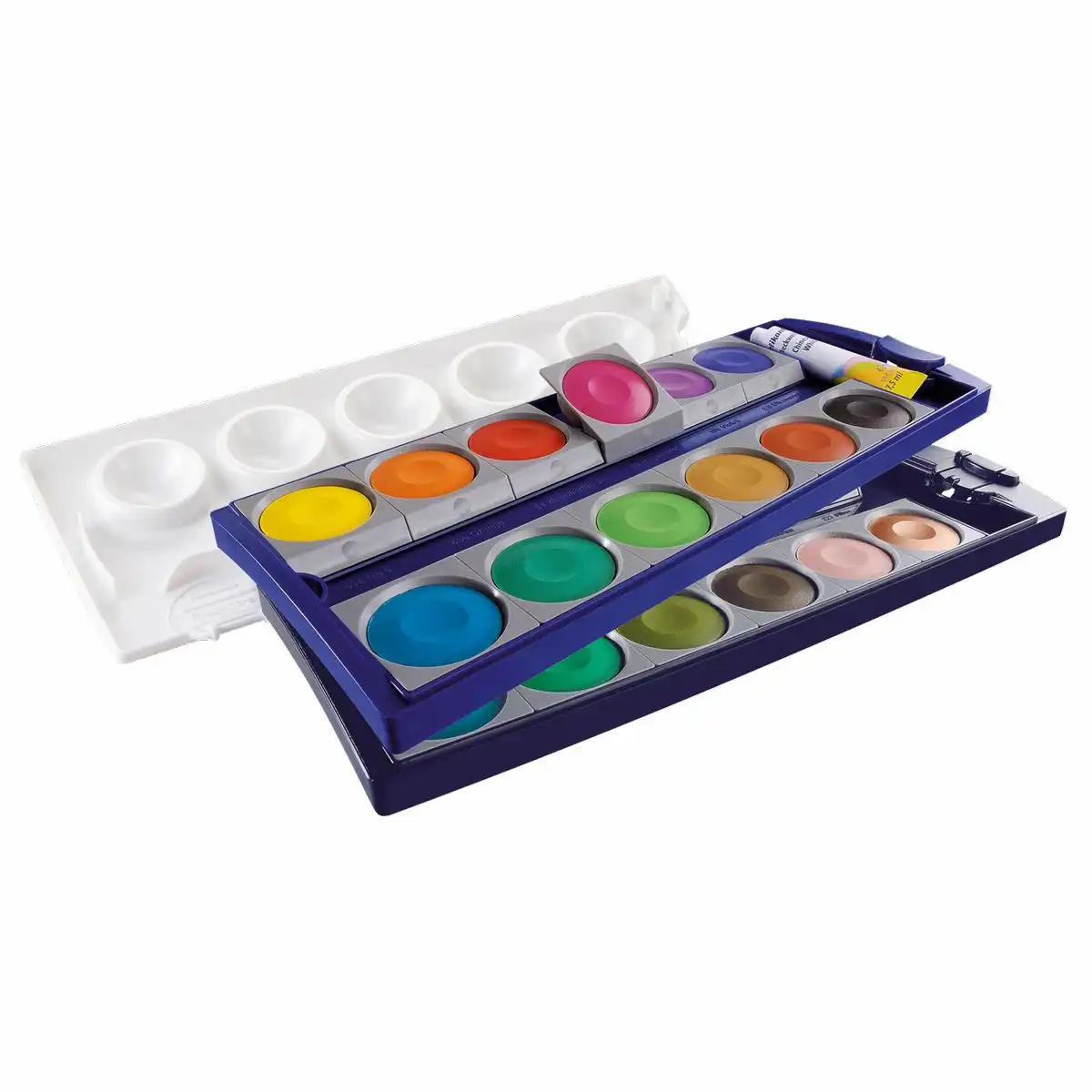 Pelikan Deckfarbkasten 735 K24 24 Farben + 1 Deckweiß