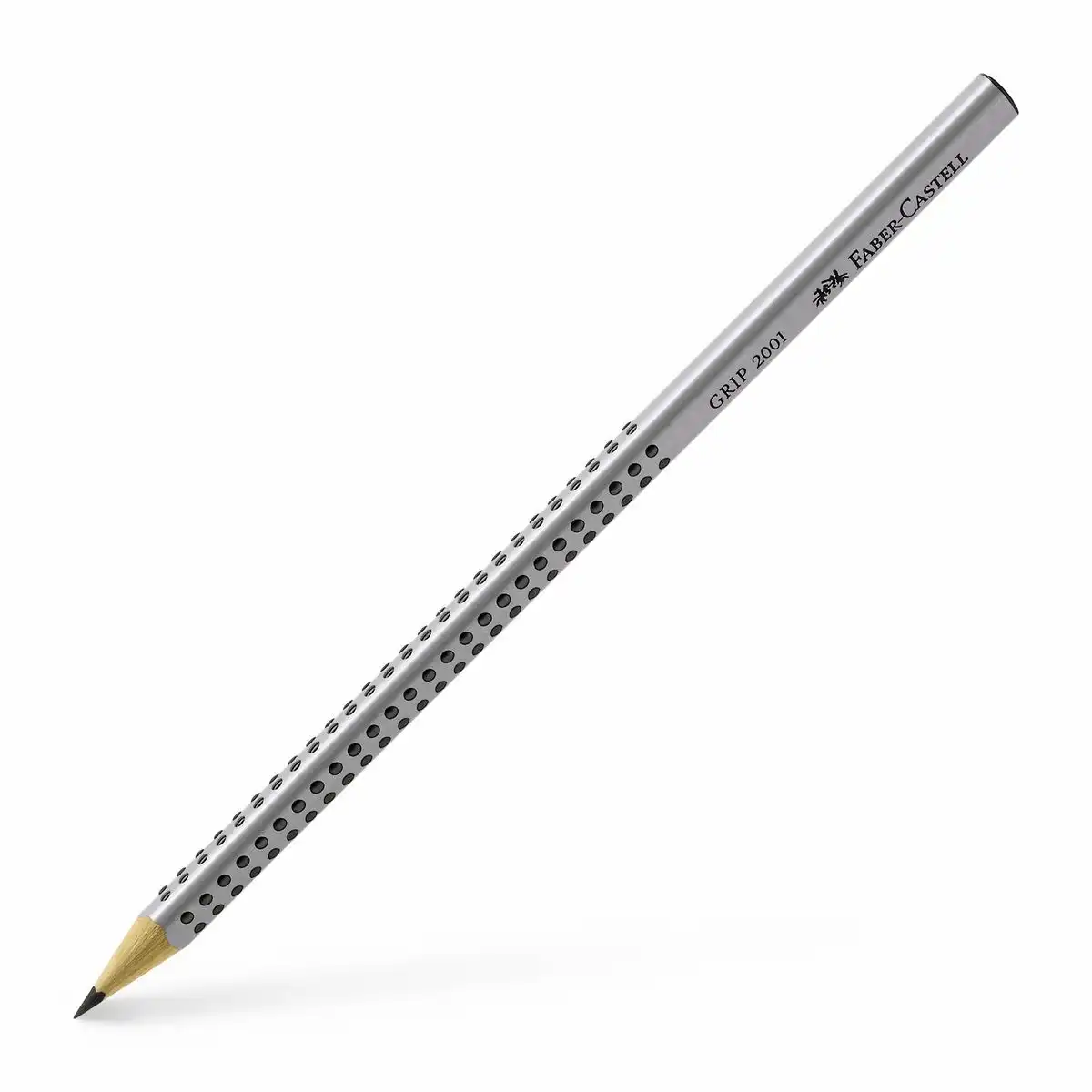 FABER-CASTELL Bleistift Grip 2001 HB grau