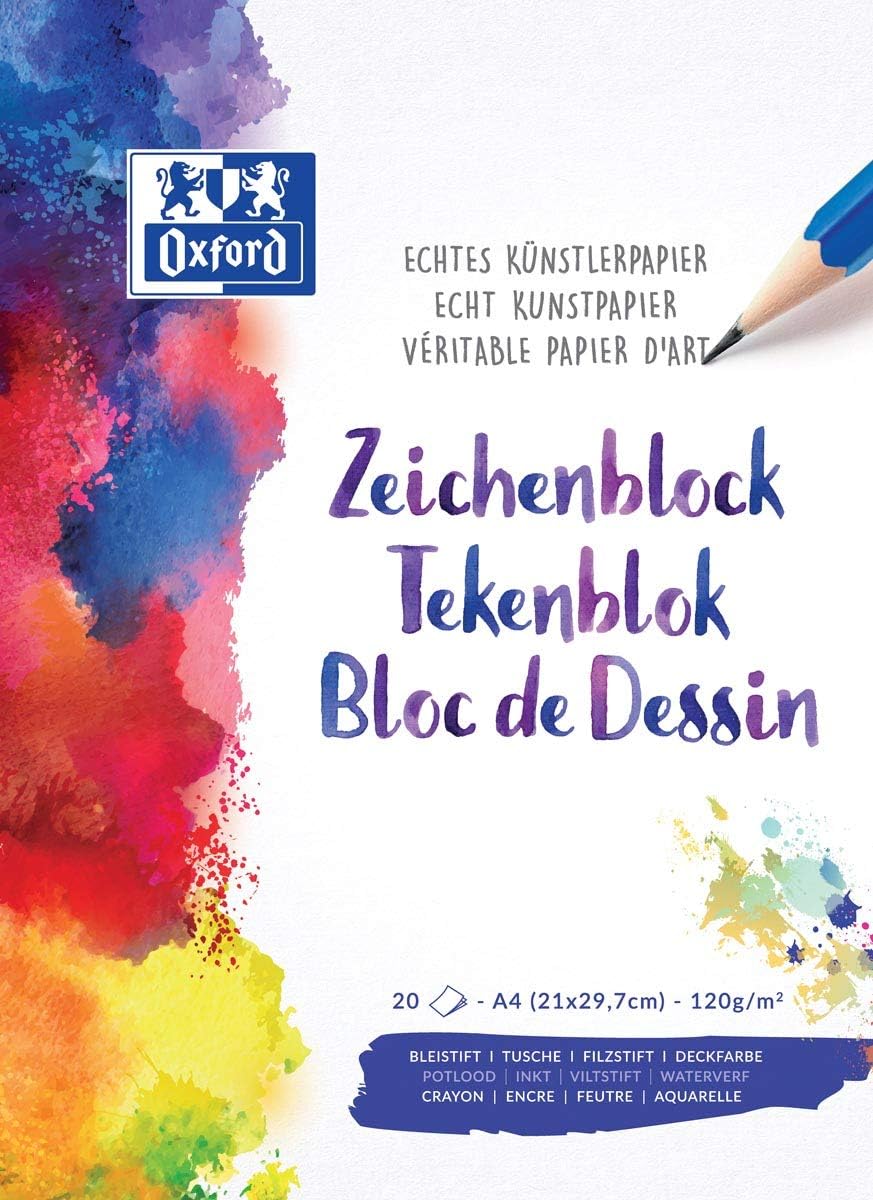 Oxford School Zeichenblock A4