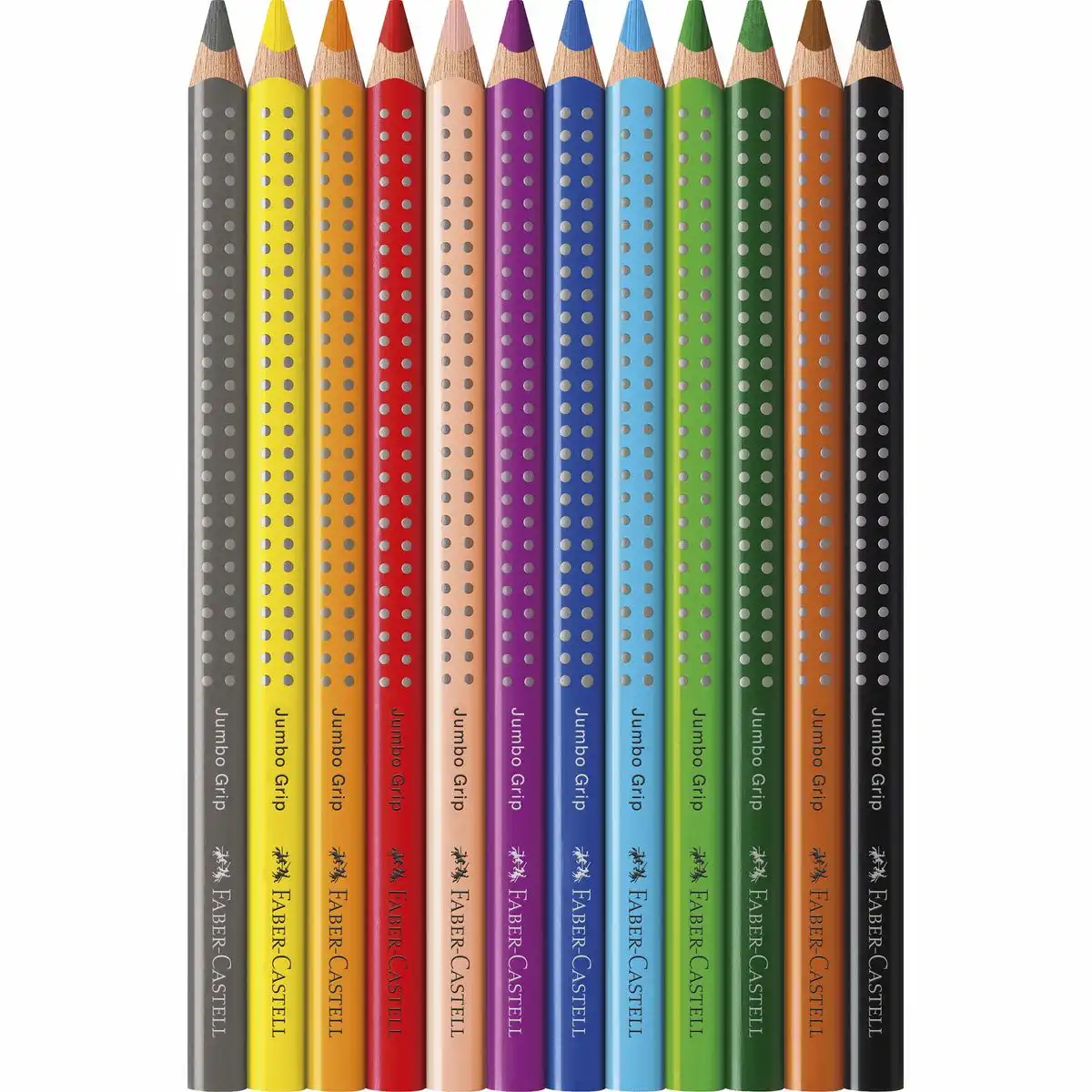 FABER-CASTELL Buntstifte Jumbo Grip 12 Stück