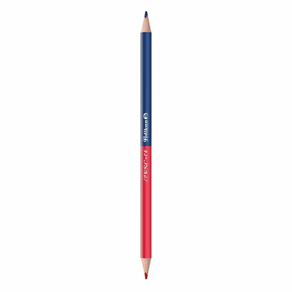 Pelikan Silbentrennstift dreikant rot/blau