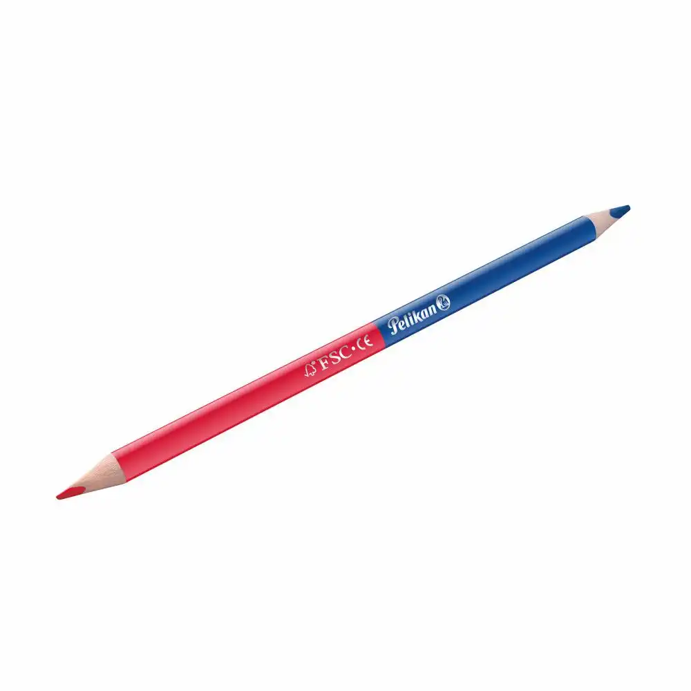 Pelikan Silbentrennstift dreikant rot/blau