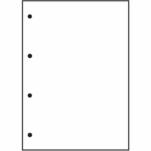 Oxford Schulblock Lineatur 20 blanko 50 Blatt DIN A4