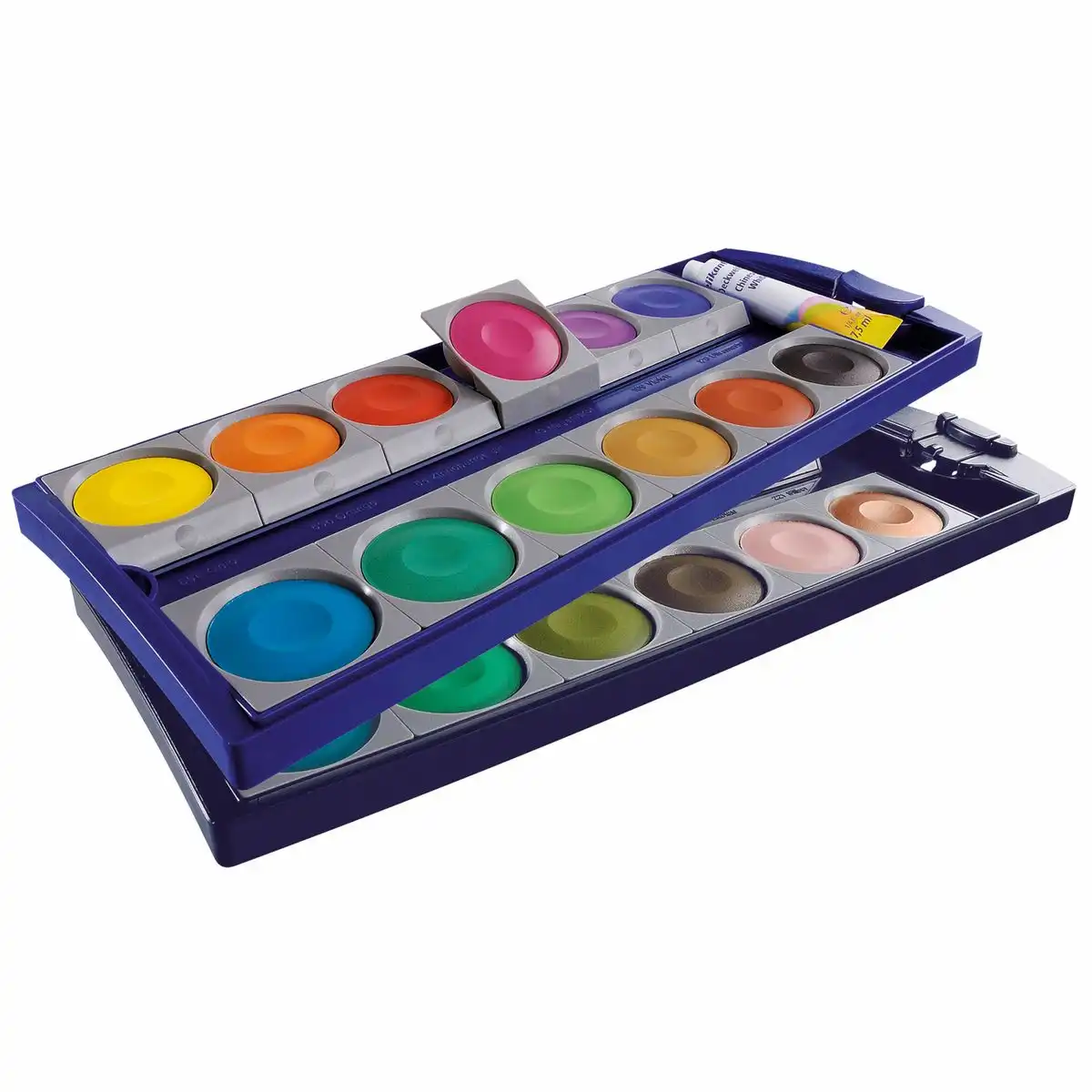 Pelikan Deckfarbkasten 735 K24 24 Farben + 1 Deckweiß