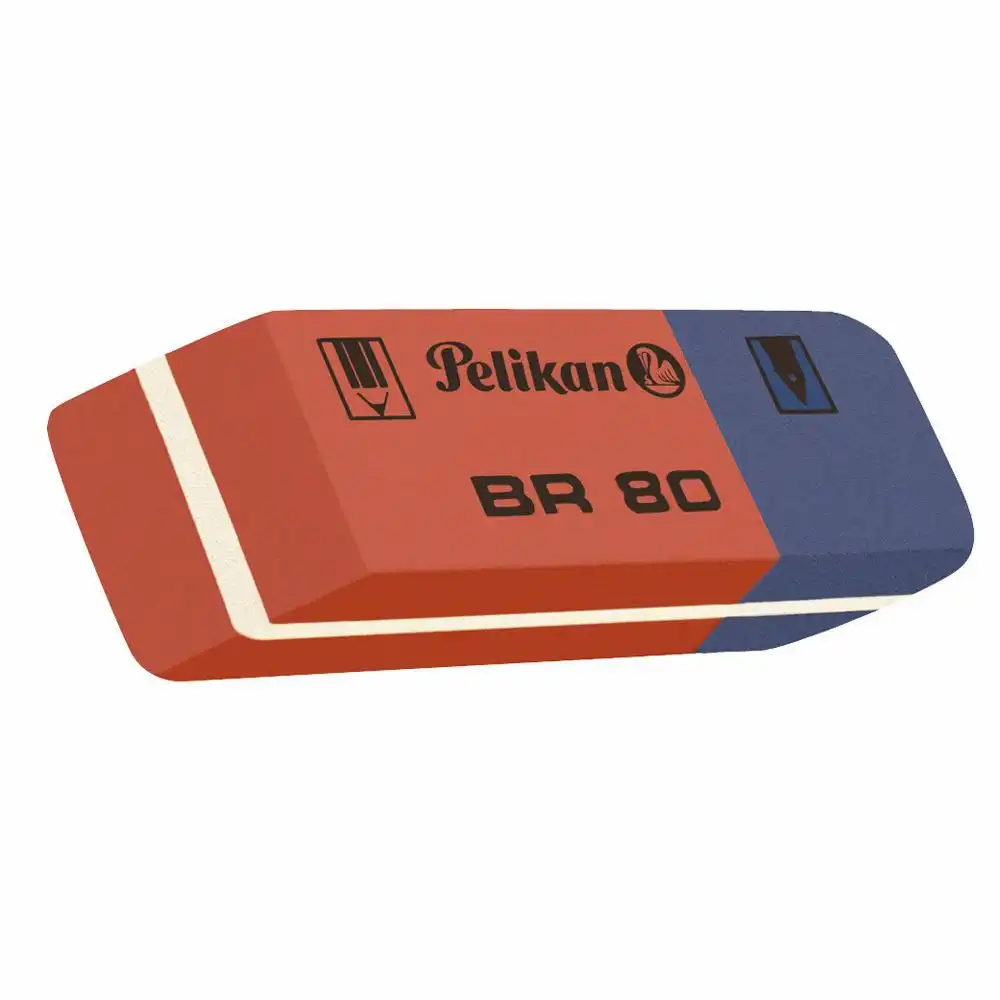 Pelikan Radierer BR80 rot/blau