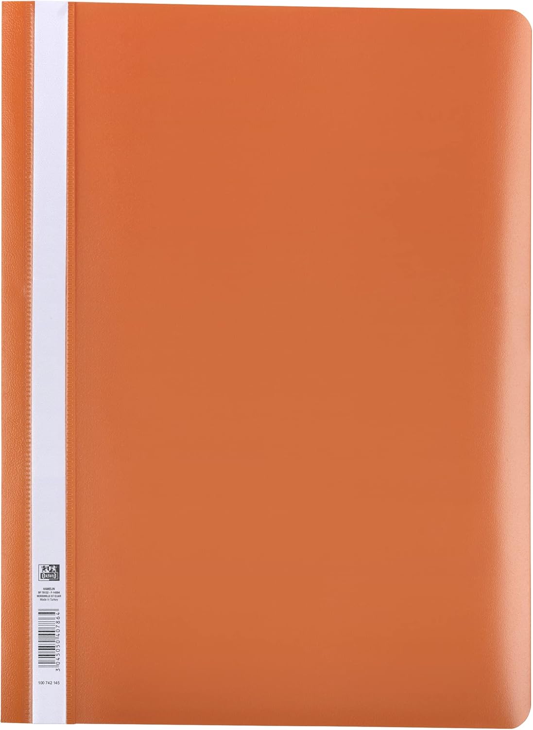 Oxford Schnellhefter PP, orange , A4