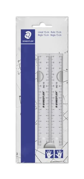 STAEDTLER Lineal Mars 15 cm 2er Set