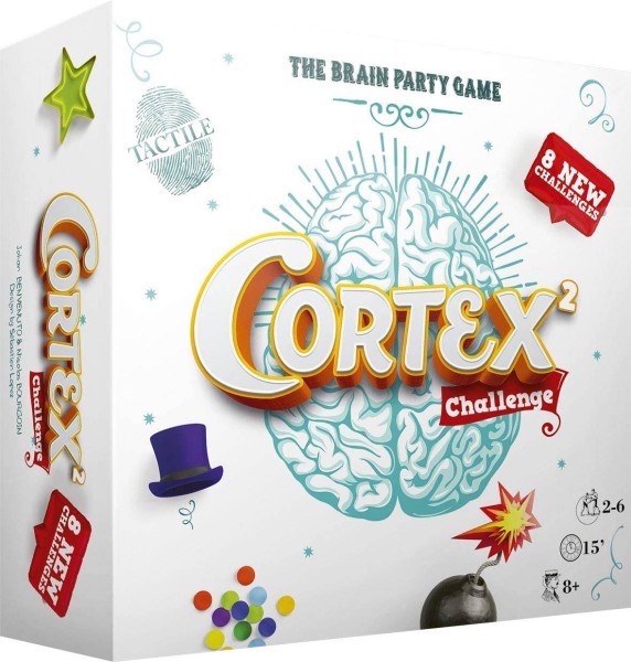 Asmodee - Cortex 2 Challenge (weiß) - Partyspiel