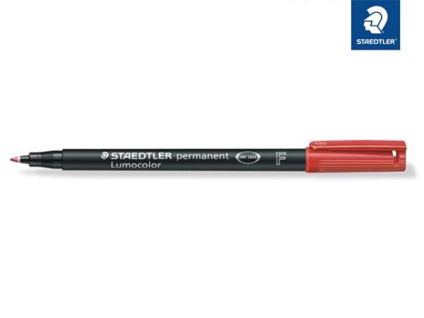 STAEDTLER Lumocolor permanent pen 318 rot