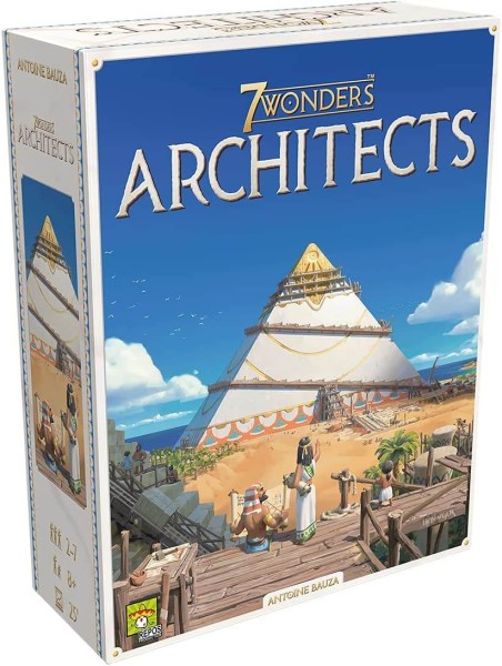 Asmodee- 7 Wonders Architects - Strategiespiel