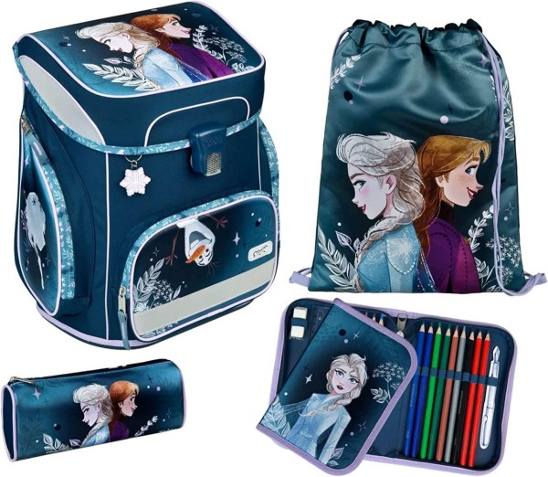 Schulranzenset EasyFit Disney Die Eiskönigin, 5-tlg