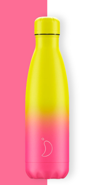 CHILLY`S Trinkflasche Bottle Gradient Neon - 500 ml