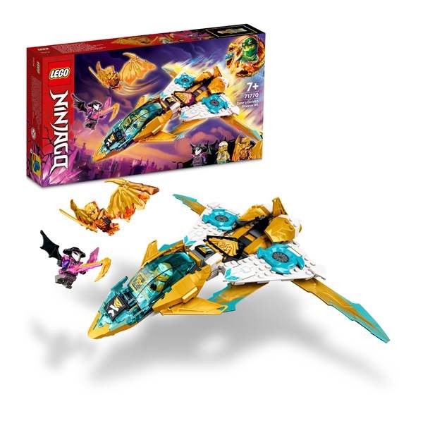 LEGO NINJAGO Zanes Golddrachen-Jet