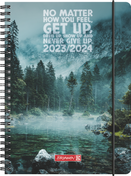 Brunnen Schülerkalender 2023/24 A5 PP 2S/1W Get Up