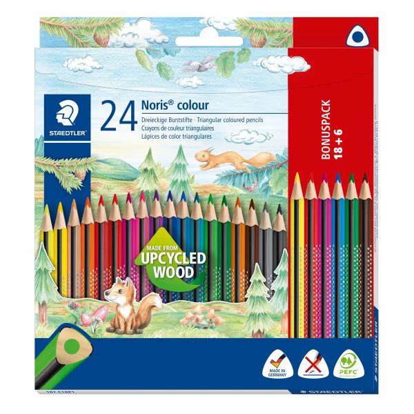 STAEDTLER Buntstifte Noris colour, 18+6