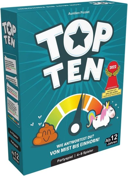 Asmodee - Top Ten - Partyspiel