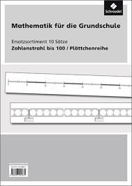 Zahlenstrahl bis 100/Plättchenreihe