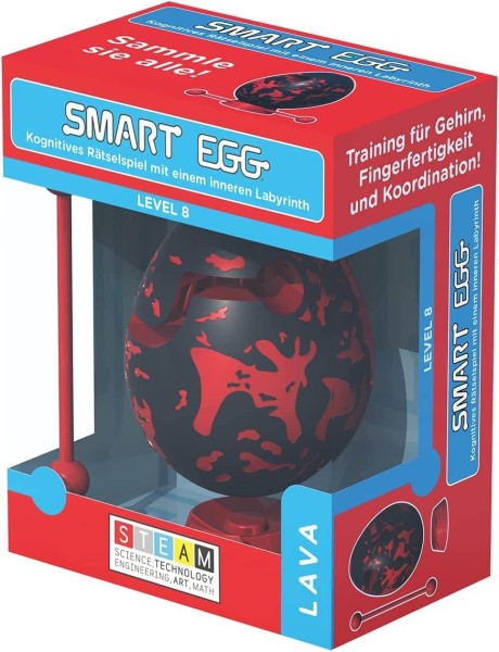 Asmodee . Smart Egg 1-Layer Lava