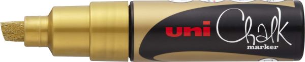 Marker UNI CHALK MARKER PWE-8K gold