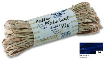 Naturbast Raffia 50g ultramarin