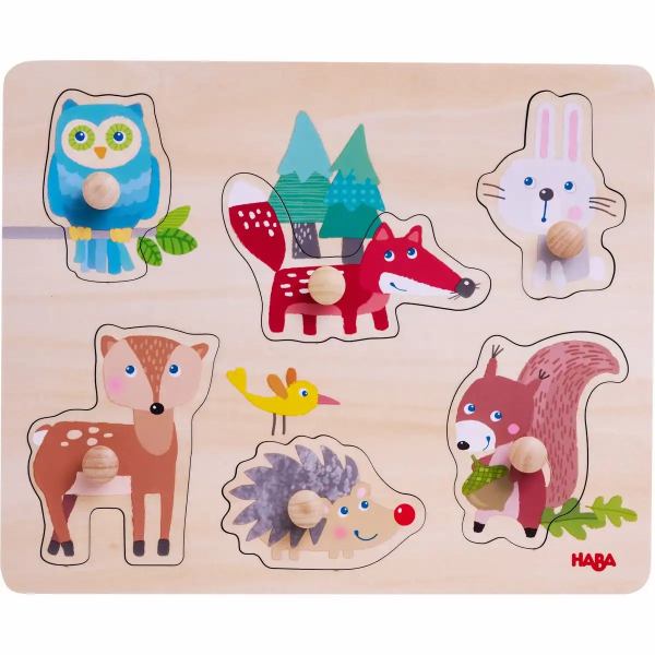 HABA Greifpuzzle Waldtiere 25x20cm 8 Teile