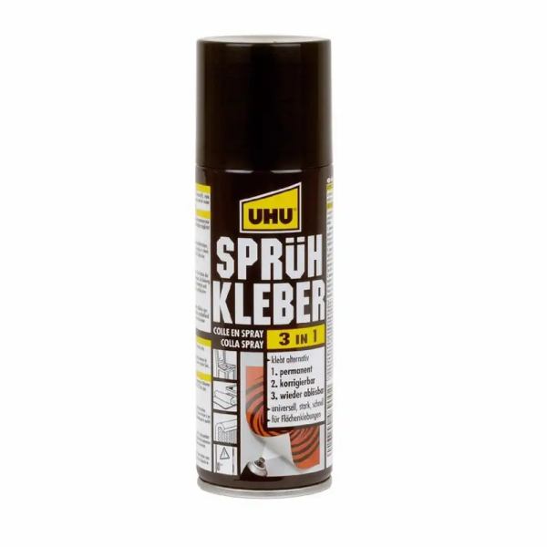 UHU Sprühkleber 3 in 1 200ml