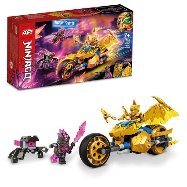 LEGO NINJAGO Jays Golddrachen-Motorrad