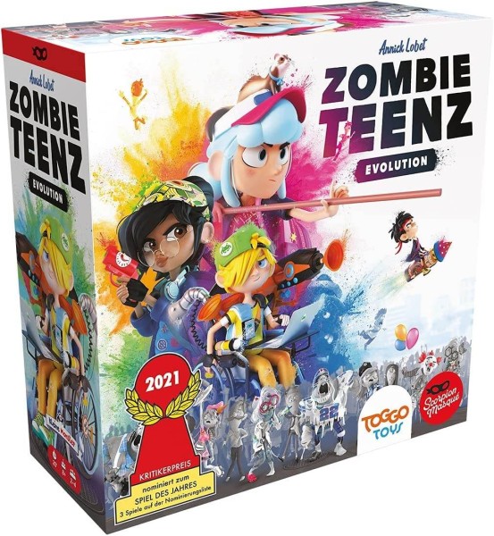 Asmodee | TOGGO Toys - Zombie Teenz Evolution - Kinderspiel