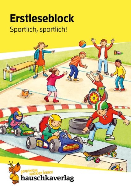 Erstleseblock - Sportlich, sportlich!, A5-Block