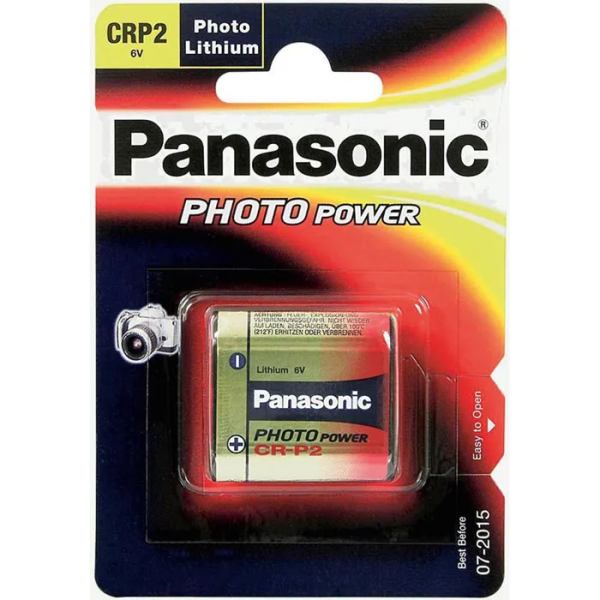 Panasonic Batterie CR-P2 6 V, 1400 mAh, LI-Ion xyx