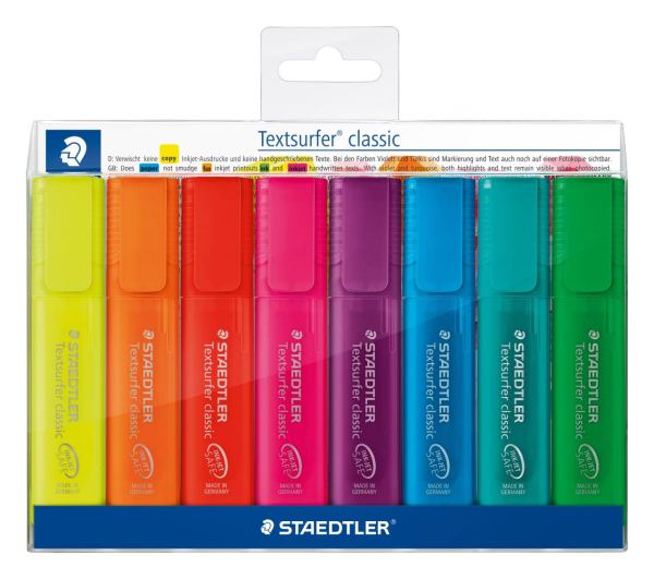 STAEDTLER® Textmarker Textsurfer® classic, 8 er Packung