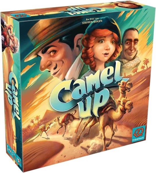 Asmodee - Camel Up - Familienspiel - Spiel des Jahres 2014