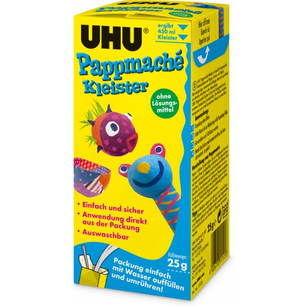 UHU 51126 Kleister Pappmache 25g