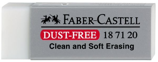 Faber Castell Radierer Dust-free weiss