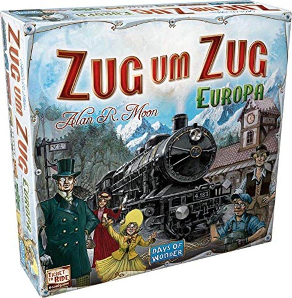 Asmodee-Zug um Zug – Europa - Grundspiel