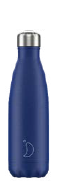 CHILLY`S Trinkflasche Bottle Matte Blue 500ml