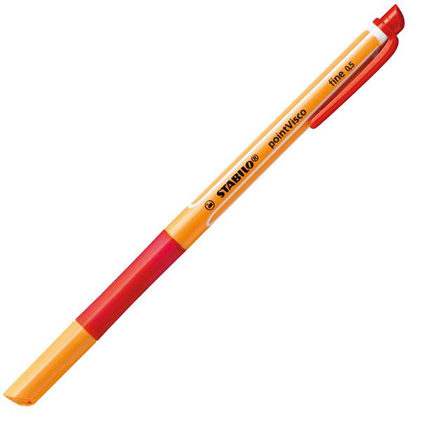 Stabio Rollerball pointVisco rot